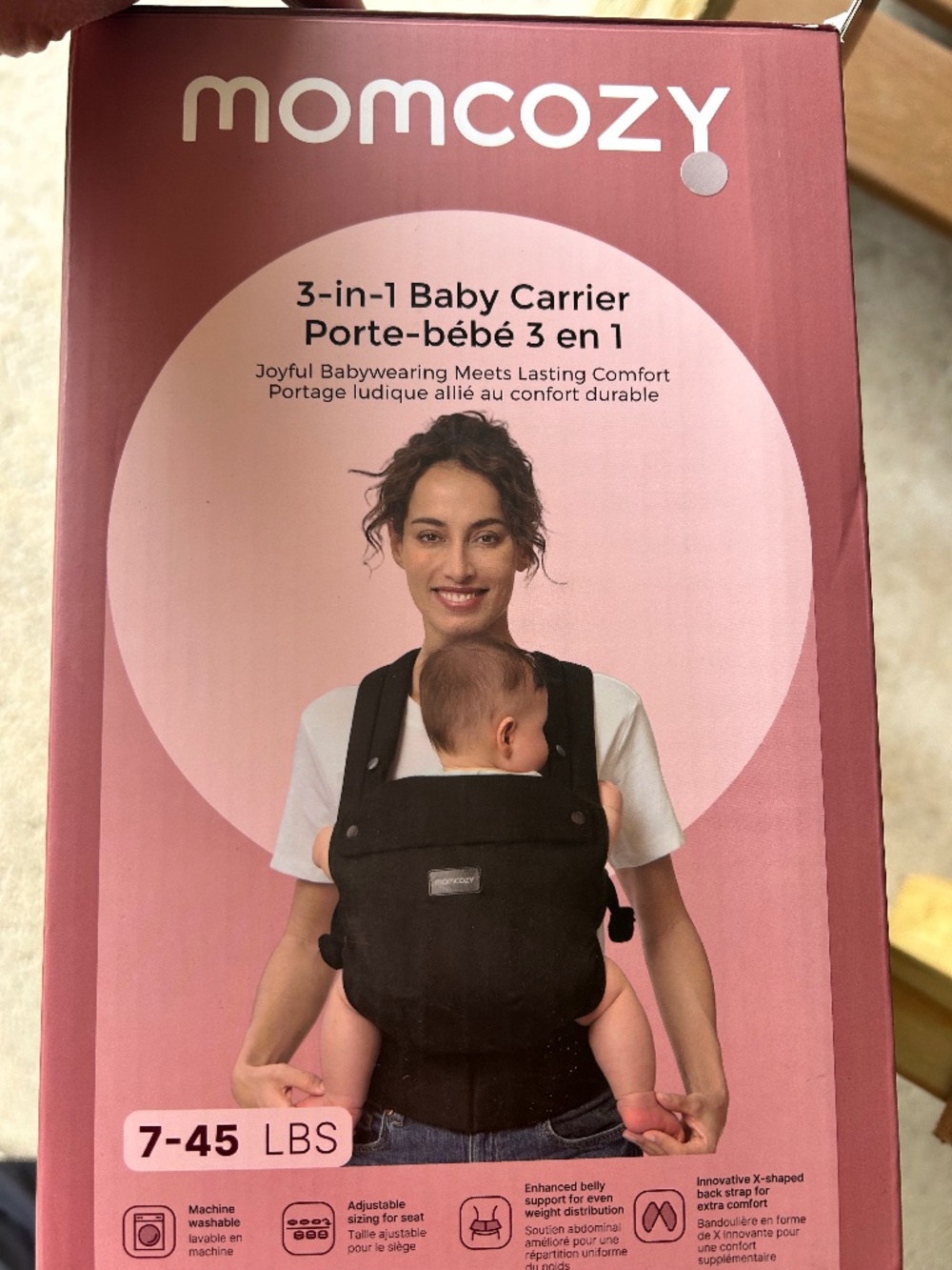 new! momcozy carrier